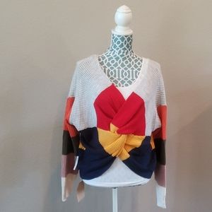 MainStrip Twist back Sweater